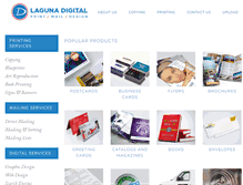 Tablet Screenshot of lagunadigital.com